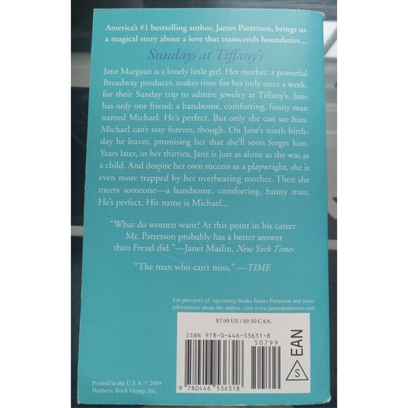 Sundays at Tiffany's by Cate Tiernan & James Patterson – Paperback VG - Picture 2 of 2